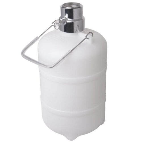 Lindr plastic cleaning bottle with metal sankey cap